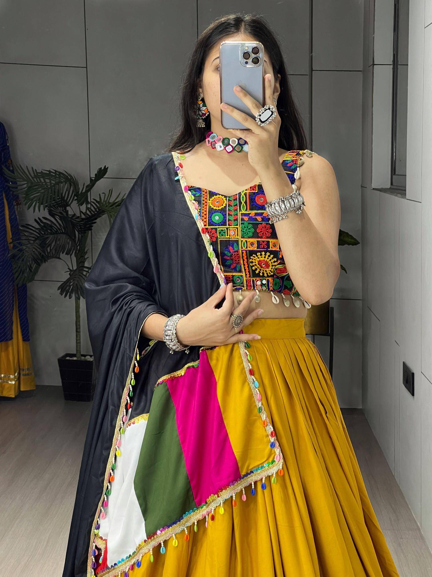 GRTN 8046 MSTD Rayon Designer Lehenga Choli Wholesale in Delhi